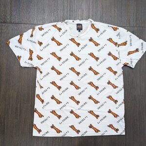 Le Tigre | Vintage Men's Large T-Shirt